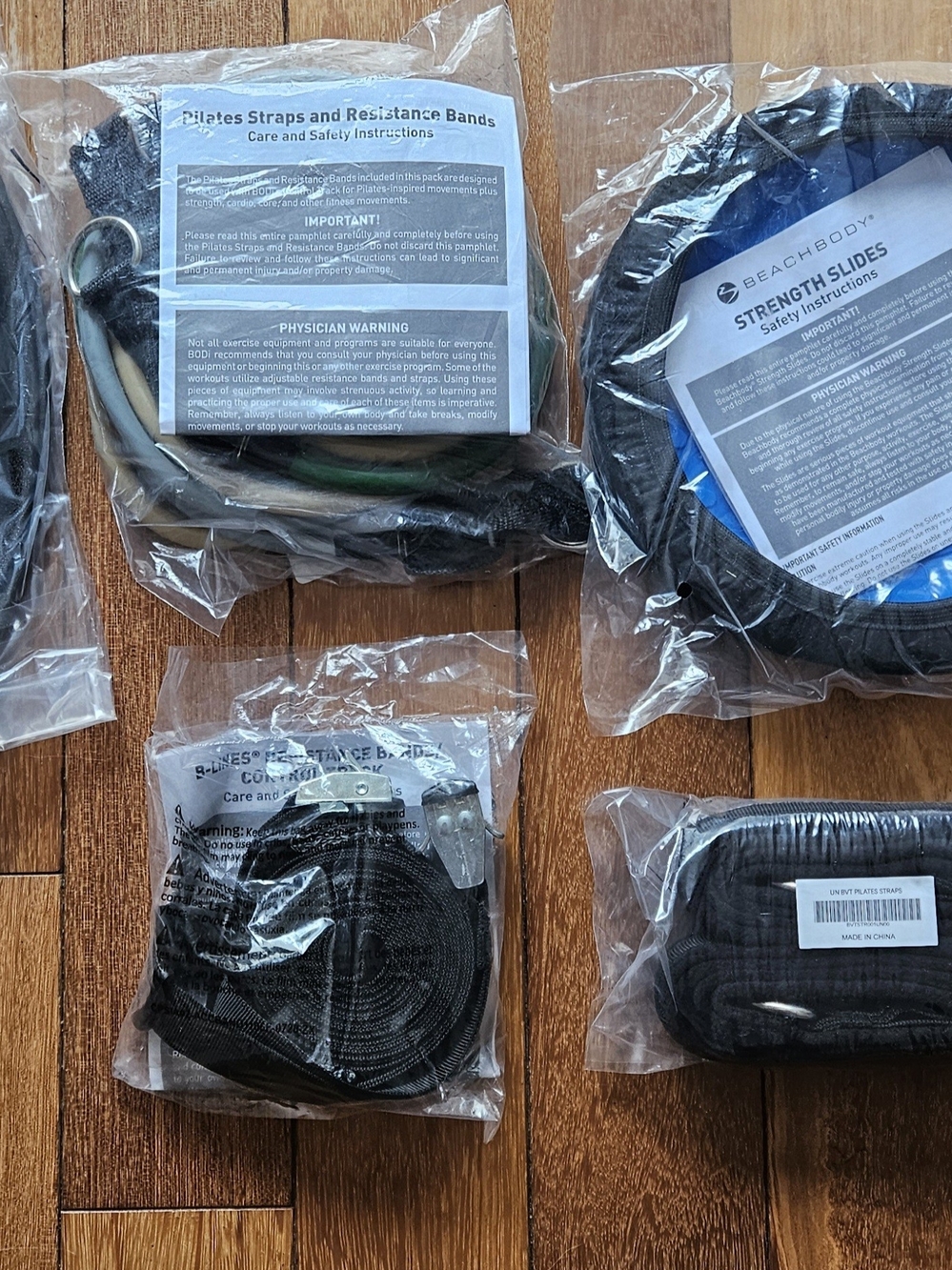 Beachbody Pilates Strength Slides & Exercise Bands